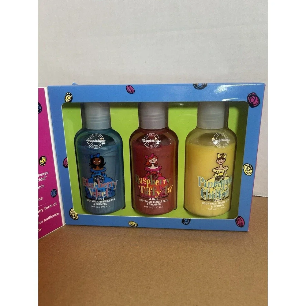 B&BW Runaway Bridesmaids Temptations Gift Set Blueberry Raspberry Pineapple RARE
